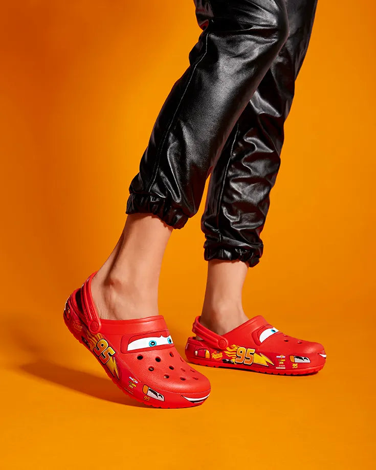 Lightning McQueen Clog Crocs Spring Beach Sandals (One Pair)