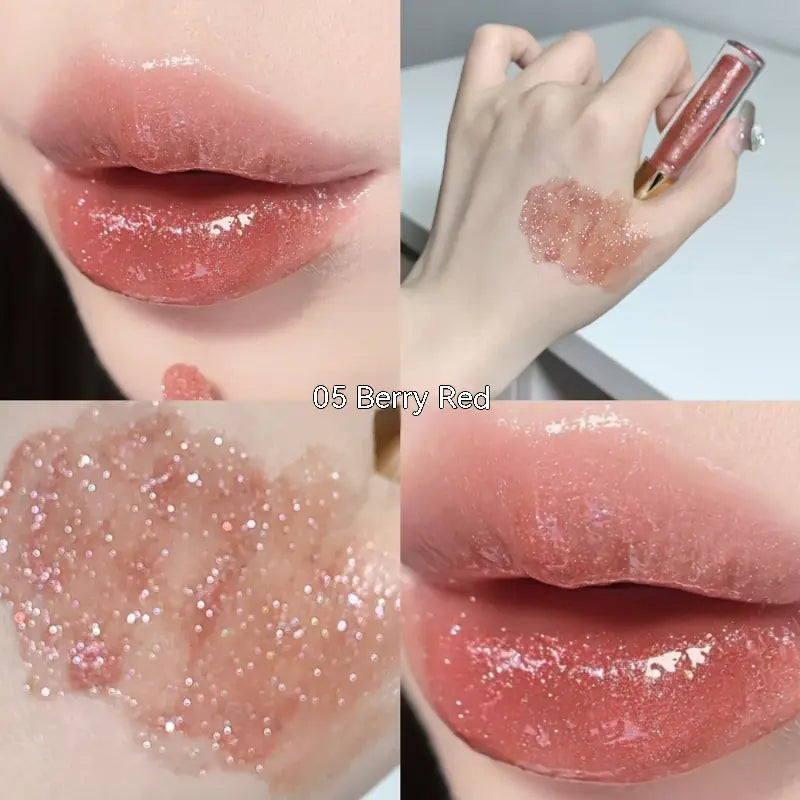 Moisturizing Flash Lip Gloss with Water Light Mirror
