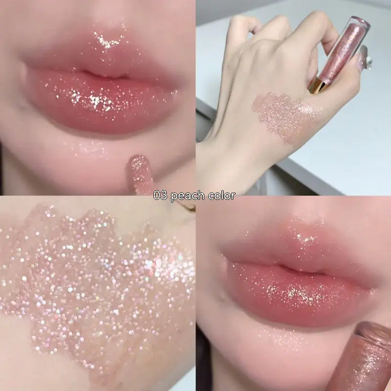 Moisturizing Flash Lip Gloss with Water Light Mirror